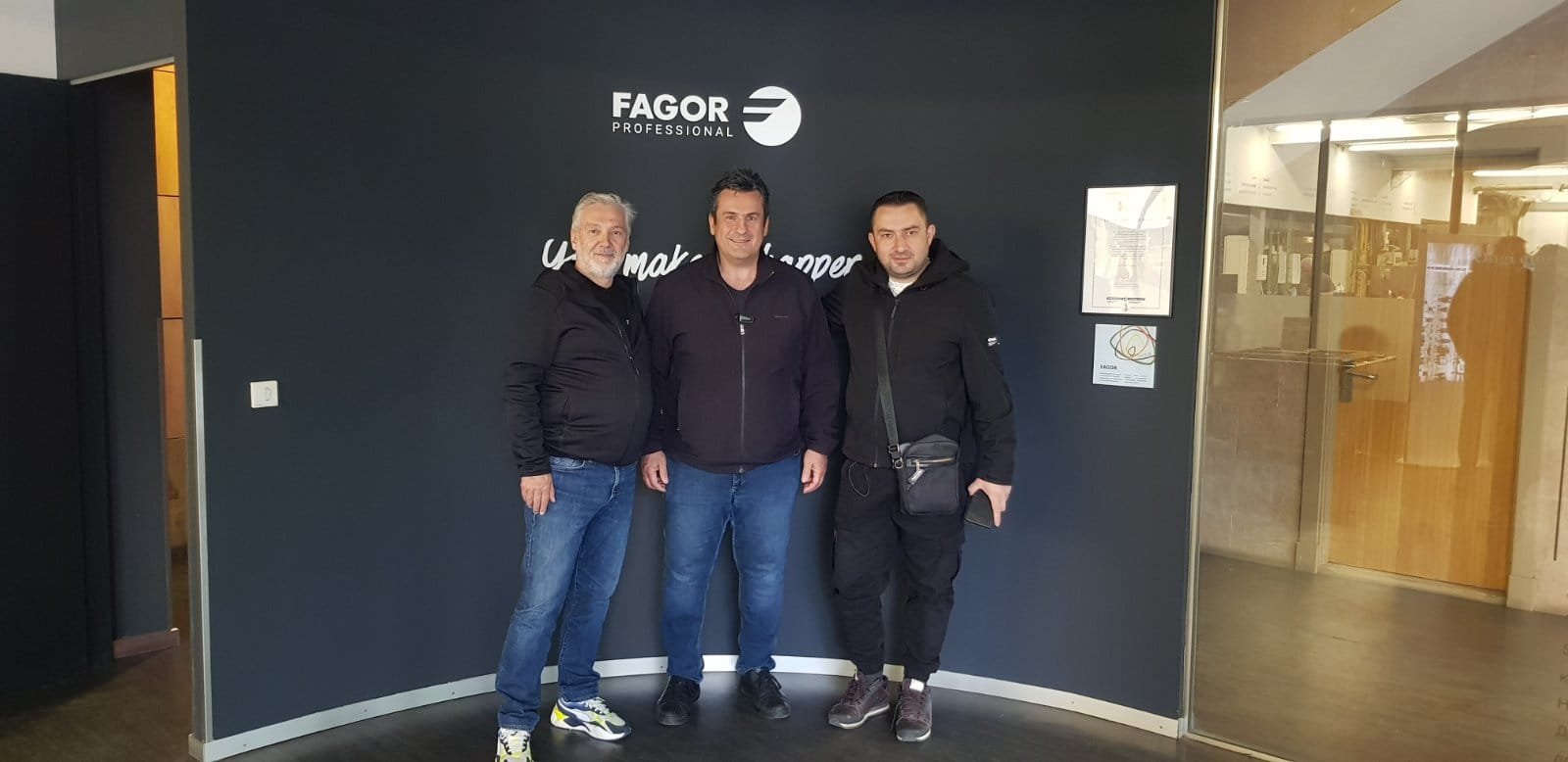 Εκπαίδευση στο εργοστάσιο της Fagor στην Ισπανία