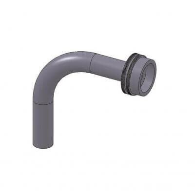 Ακροφύσιο γωνία για βάζα Ø14mm 8εκ. για Adaptor, Dosicream ICB Tecnologie