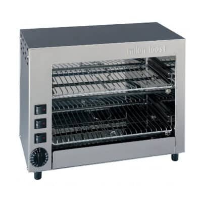 Τοστιέρα Φρυγανιέρα MILANTOAST με αντιστάσεις  INOX 14050
