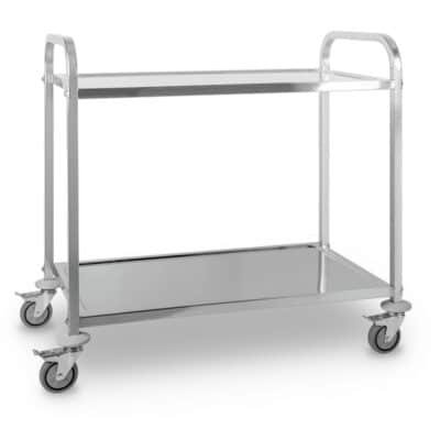 Service trolley ανοξείδωτο 2 ραφιών PRD-L2CE