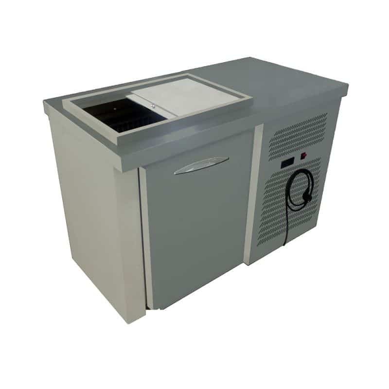 Ψυγείο πάγκος φετιέρα για δοχεία φέτας (τενεκέδες) IPFRC Inox-production - Image 2