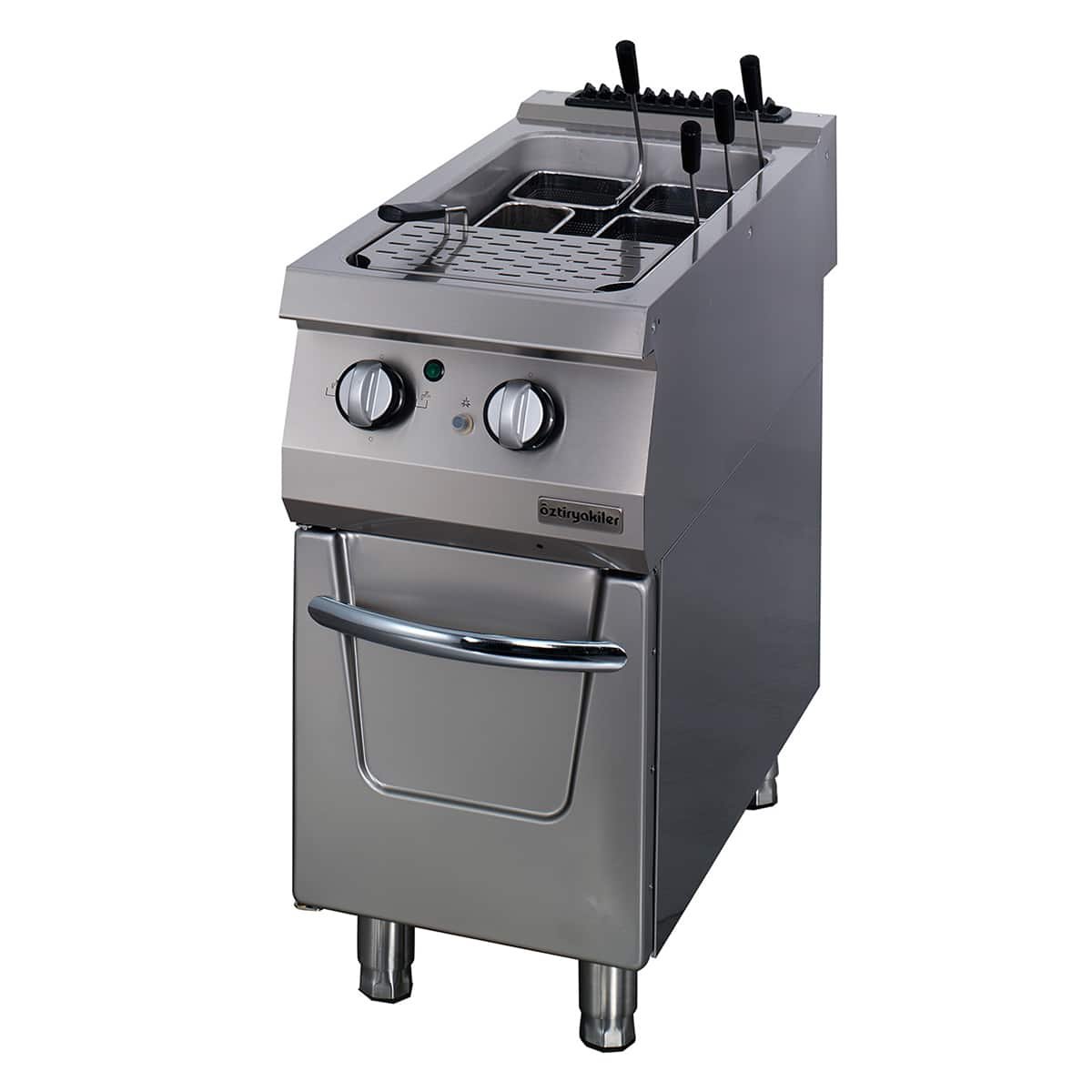 Βραστήρας ζυμαρικών μονός επιδαπέδιος αερίου 40 λίτρων, OMG 4090 Ozti Σειρά 900