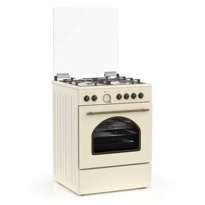 Κουζίνα μικτή TGS 4320 BEIGE TURBO Thermogatz