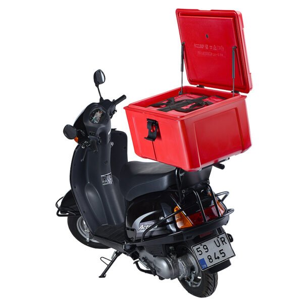 Ισοθερμικό κουτί delivery AVA640 για σουβλάκια και 35άρα πίτσα
