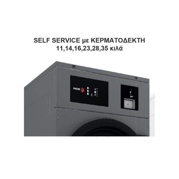 Επαγγελματικό στεγνωτήριο ρούχων 11 κιλών, με χειριστήριο Easy Control τριών προγραμμάτων SR-11 M CONCEPT Fagor - Image 2
