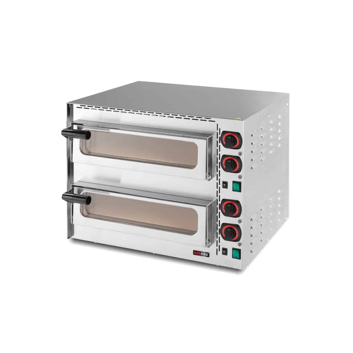 Φούρνος πίτσας δύο ορόφων 2xØ350mm, έως 400˚C FP38 RS Redfox