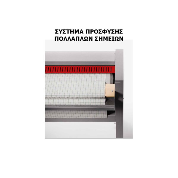 Κυλινδρικό σιδερωτήριο με κύλινδρο μήκους 120 και διαμέτρου 18εκ. GI1218E Fox Basic Grandimpianti - Image 9