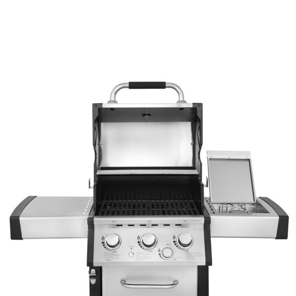 BBQ υγραερίου GS GRILL SUPERIOR 3+1 ΙΝΟΧ - 14kW Thermogatz - Image 4