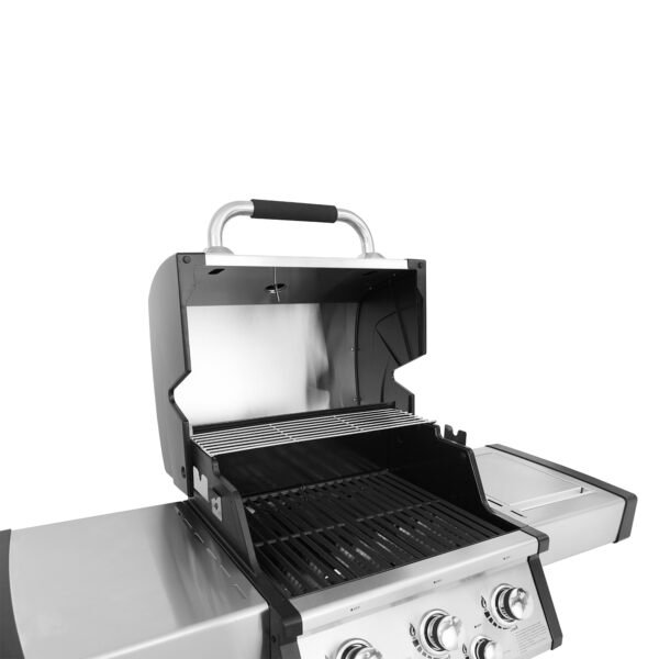 BBQ υγραερίου GS GRILL SUPERIOR 3+1 ΙΝΟΧ - 14kW Thermogatz - Image 2