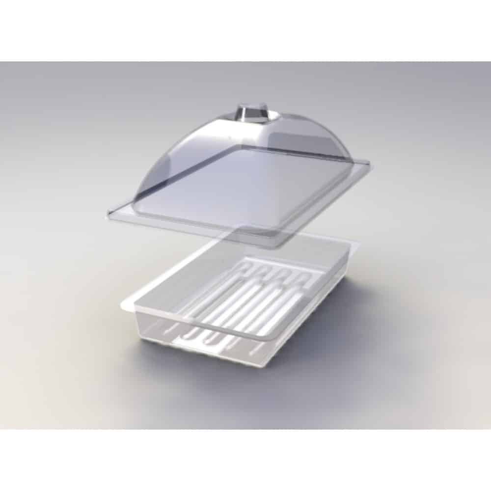 Δίσκος 8cm Παραλληλόγραμμος Χωρίς Καπάκι Garibaldi - Image 3