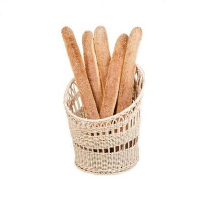 Kαλάθι Μπαγκέτας Βάθος 40cm Polyrattan φυσικό Garibaldi