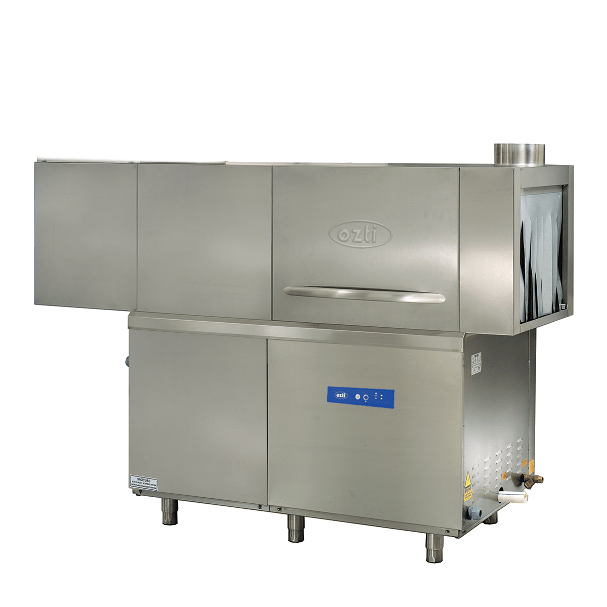 Πλυντήριο τούνελ 2 σταδίων OBK-1500E Ozti - Image 2