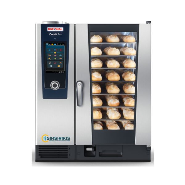 Φούρνος Combi steamer ηλεκτρικός για 10 ταψιά GN 1/1 i-combi pro 10-1/1 Rational