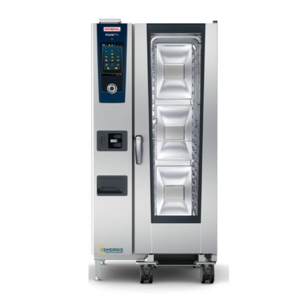 Φούρνος Combi steamer αερίου για 20 ταψιά GN 1/1 i-combi pro 20-1/1G Rational