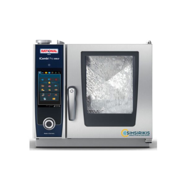 Φούρνος Combi steamer αερίου για 6 ταψιά GN 2/1 i-combi pro 6-2/1G Rational