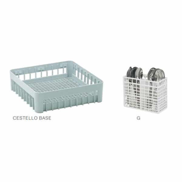Πλυντήριο ποτηριών με καλάθι 35x35εκ RB-33DD Comenda - Image 2
