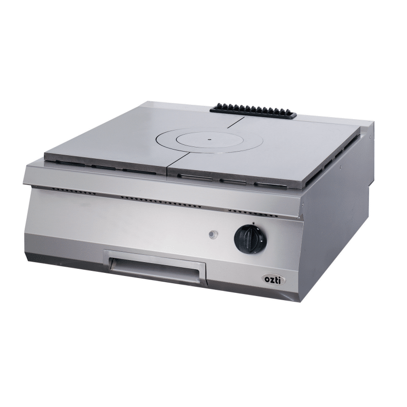 Εστία αερίου Solid Top επιτραπέζια, OSOG 8070 C Ozti Σειρά 700