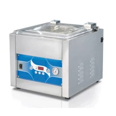 Μηχανή κενού (vacuum) εσωτερικής αναρρόφησης (καμπάνα) με μήκος συγκόλλησης 30εκ, με επίπεδο καπάκι SQUARE 300 F/B Intercom