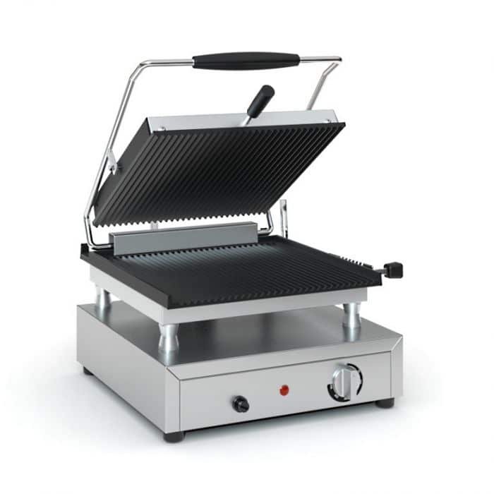 Τοστιέρα μονή ηλεκτρική μονοφασική με αποσπώμενο λιποσυλλέκτη T-407 σειρά LUX ΤΖΕΘΑΝ