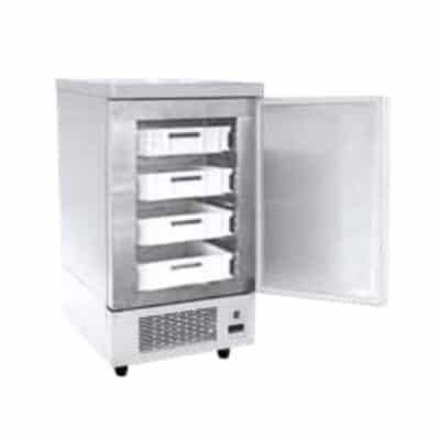 Ψυγείο θάλαμος αποθήκη ψαριών χαμηλό με 5 τελάρα TH PS 070ΚT Niki Inox