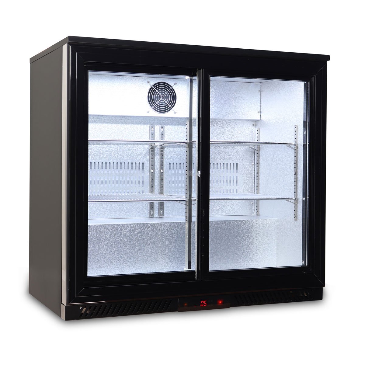 Ψυγείο βιτρίνα συντήρησης Back Bar BB220 ECO χωρητικότητας 196 lt, EcoFridge