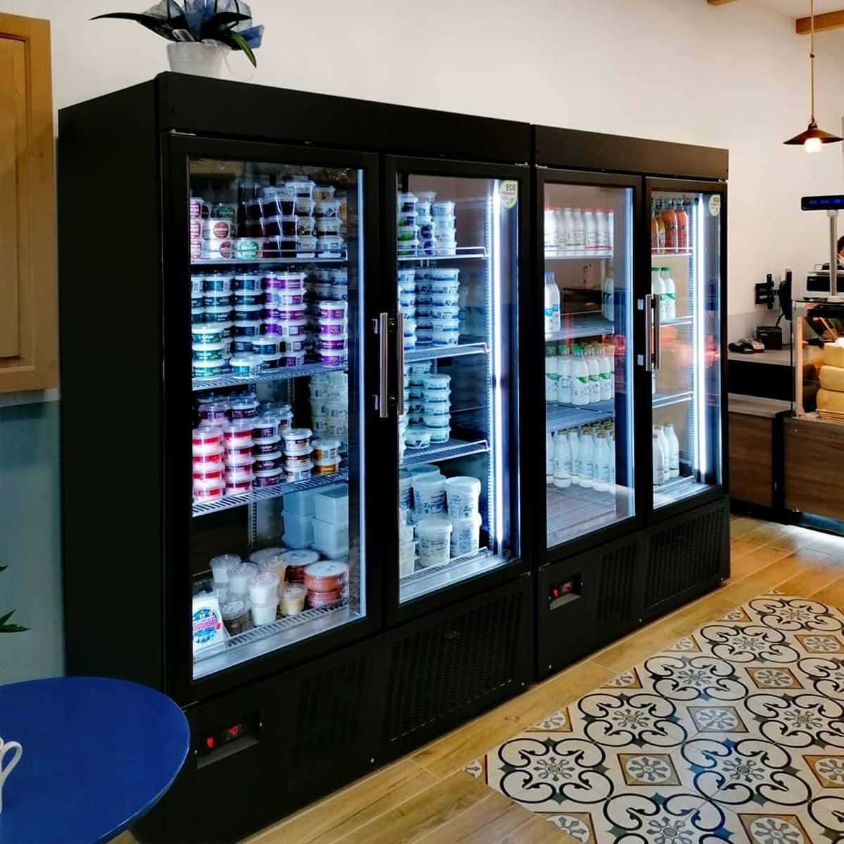 Ψυγείο Βιτρίνα Κατάψυξης 1671 λίτρων UPF 205 BL με 3 πόρτες - Image 2