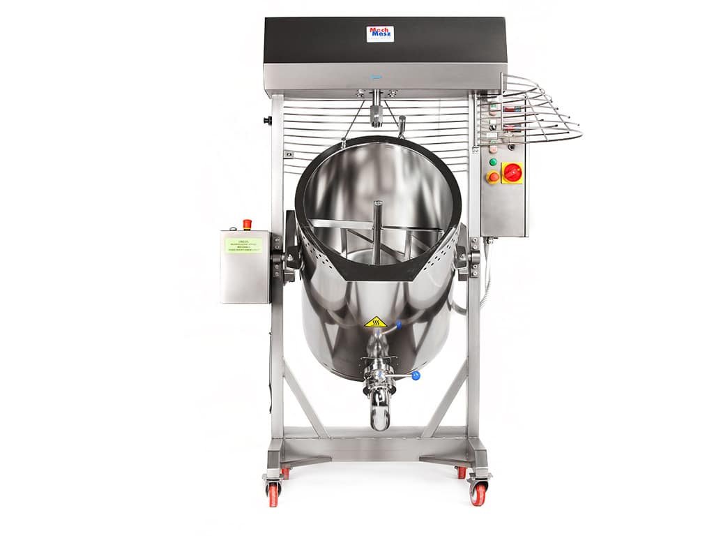 Βραστήρας ζαχαροπλαστικής με ηλεκτροκίνητη ανατροπή 200 λίτρων Mk-200 Mech - Image 5