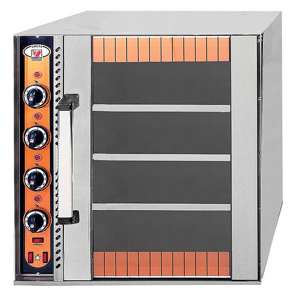 Φούρνος ταμπανωτός ηλεκτρικός επιτραπέζιος 3 επιπέδων CRETE North