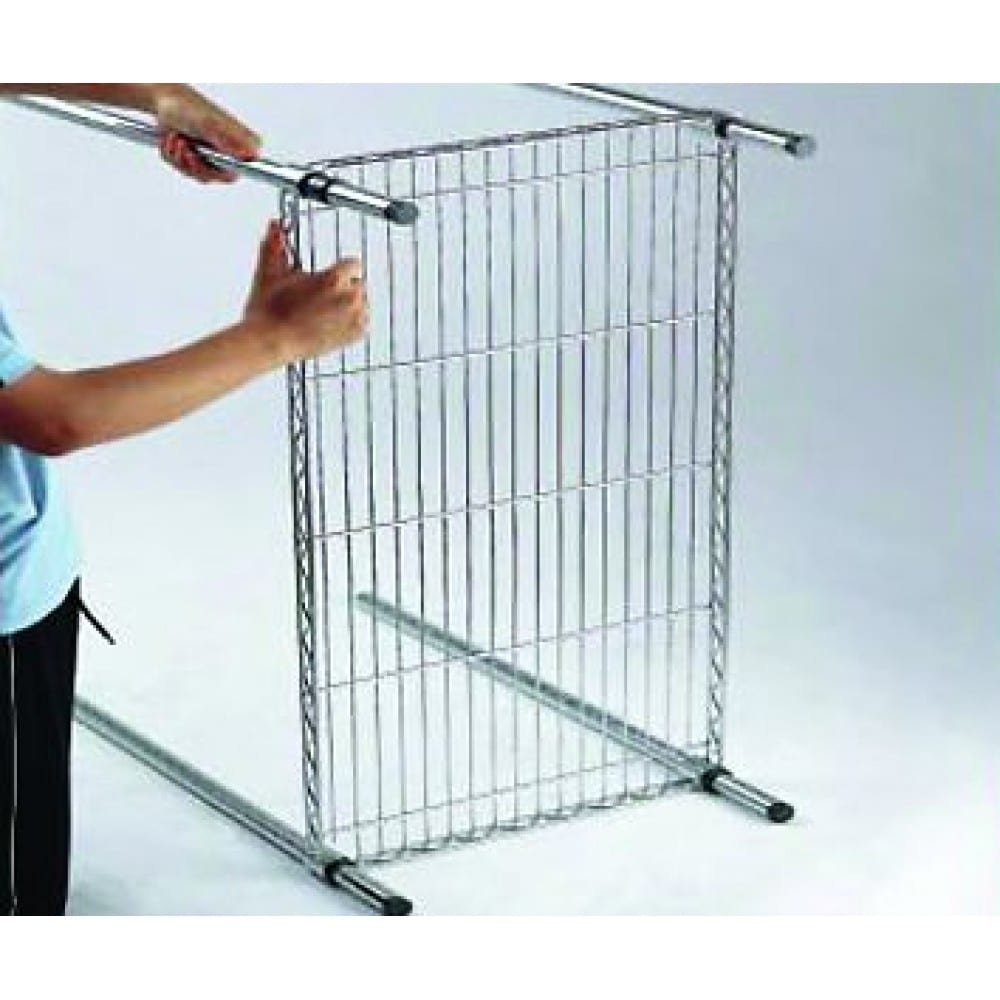 Ραφιέρα συρμάτινη ανοξείδωτη με 4 ράφια - Image 4