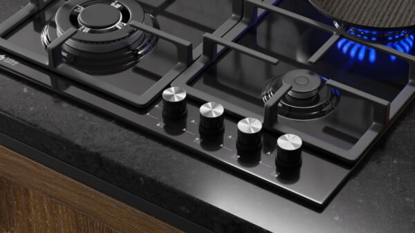Εστίες αερίου TGS 9411 GL με εστία Wok, Thermogatz - Image 5