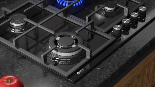 Εστίες αερίου TGS 9411 GL με εστία Wok, Thermogatz - Image 6