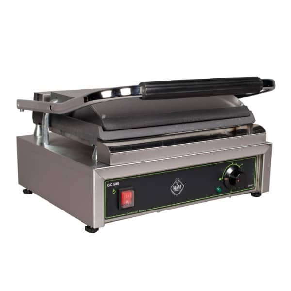 Τοστιέρα μονή ηλεκτρική μονοφασική με αποσπώμενο λιποσυλλέκτη Smart GC-500 M&M