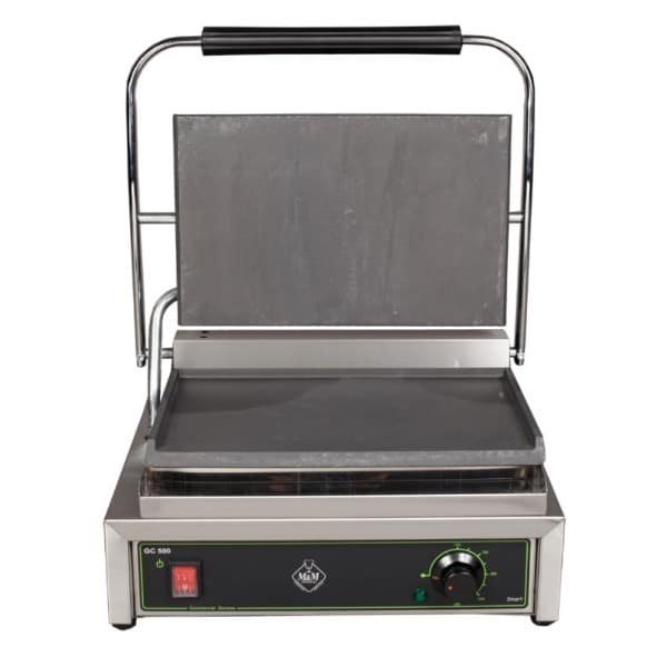 Τοστιέρα μονή ηλεκτρική μονοφασική με αποσπώμενο λιποσυλλέκτη Smart GC-500 M&M - Image 2