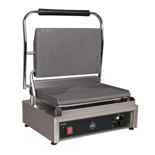 Τοστιέρα μονή ηλεκτρική μονοφασική με αποσπώμενο λιποσυλλέκτη Smart GC-500 M&M - Image 3