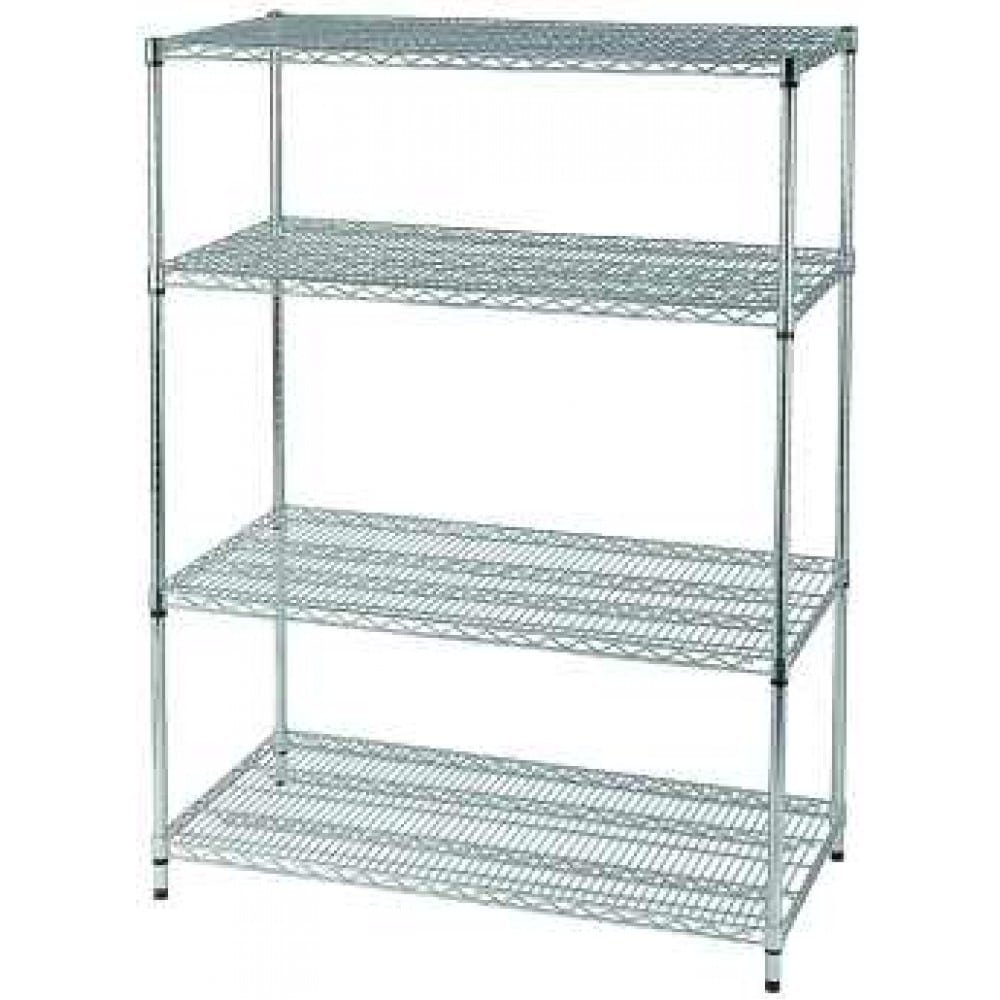 Ραφιέρα συρμάτινη ανοξείδωτη με 4 ράφια